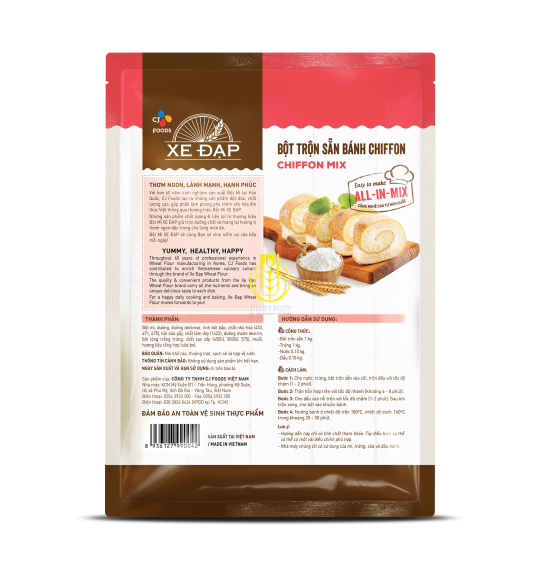 Bột Bánh Chiffon - CJ Xe Đạp